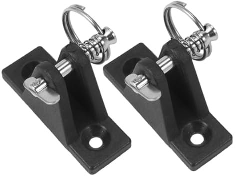 POPETPOP 2pcs Heavy-duty Nylon Deck Hinge for Boats Bimini Top Fitting Hardware Durable Construction Compatible Various Boat Models