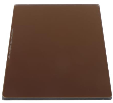Generic Filtro a densità Neutra Quadrata, Filtro Quadrato Ottico Quadrato Nd 4x5,65 Pollici Resistenti per la Scatola Opaca (ND8)