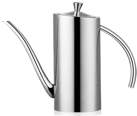 Bottiglia for olio con filtro, distributore di olio d'oliva multifunzionale in acciaio inox, contenitori con filtro for olio, bottiglia for olio in acciaio inox for uso domestico, for la distribuzione