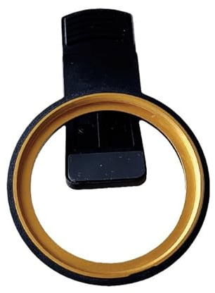 MALSSE Professioneller Halterungsclip, 52 mm, Handy-Kamera-Objektiv für Smartphone-Objektivadapter, Aluminium-Gewinde-Clip