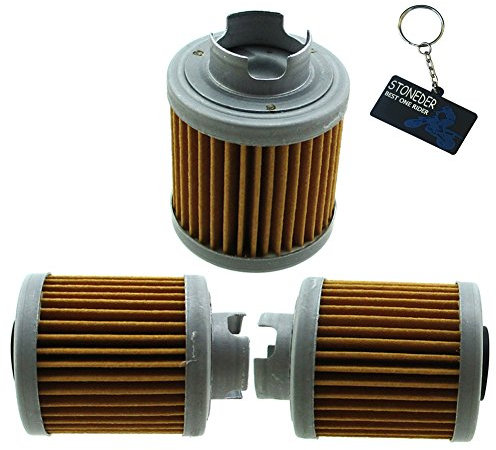 Stoneder filtro dell'olio a 3 pezzi per For 15412-HB6-003 1986-1987, ATC125 M 1987-1988, TRX125 Fourtrax 2004, CB50R Dream 50R per Pit Bike mini GP Minicross, Takegawa, Daytona, Kitaco YX 2009-2010