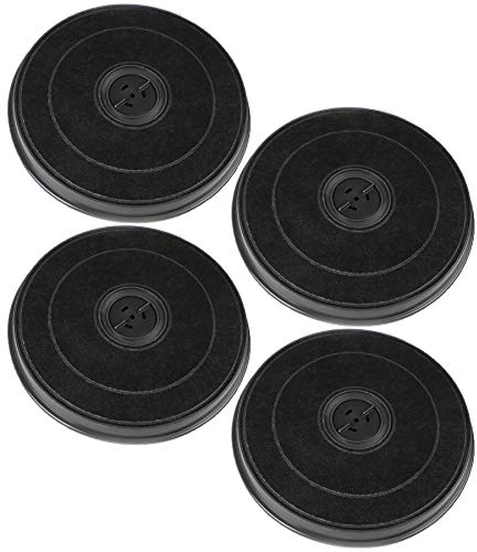 AquaHouse Lot de 4 filtres à charbon EFF57 pour hotte John Lewis JLBIHD608, 94249229600 et Zanussi 9029793594