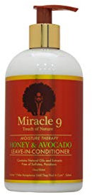 Miracle 9 Moisture Therapy Honey & Avocado Leave in Conditioner 12 oz