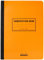 Rhodia 119218C - Heft Softcover Composition Book DIN A5 (14,8x21 cm), 80 Blatt, liniert mit Rand, Clairefontaine Papier weiß 80g, Cover orange, 1 Stück