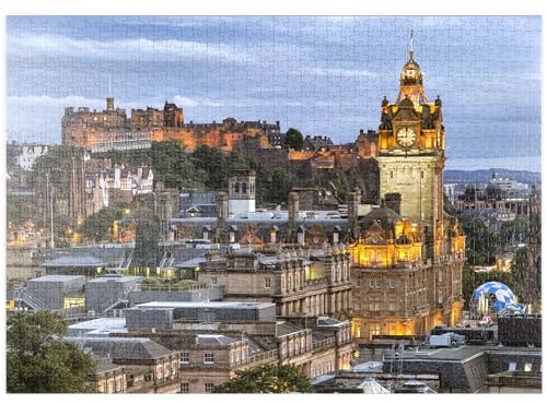Edinburgh, Scotland - Premium 1000 pieces Puzzle - MyPuzzle special collection from Puzzle Galaxy