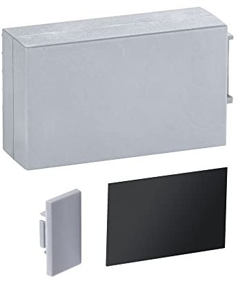 Paulmann 78407 LumiTiles Zubehör Profil Top Abdeckung 4,5cm Telegrau Spritzwasserschutz Kunststoff Beleuchtungssystem