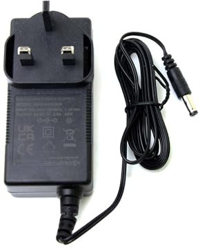 G.W.S® AC 100-240V AC to DC 24V 2A 48W LED Power Supply Adapter 2.5mm x 5.5mm Jack UK Plug for DIY LED Strips, CCTV Camera