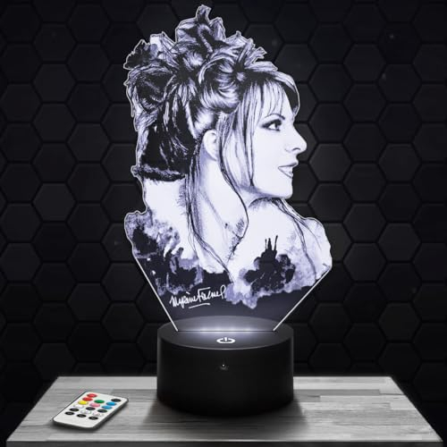 Lampephoto.fr Nachttischlampe - Touch-Nachtlicht M. Farmer 3D-LED-Lampe Illusion, Geschenkidee Weihnachten Geburtstag Junge und Mädchen Nachttischlampe Kinder- oder Erwachsenenzimmer TOP