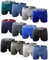 Channo Boxer in Cotone Attillati Classici in Tinta Unita, Comodi e Morbidi. Collezione Uomo, Confezione da 12, Multicolore, S