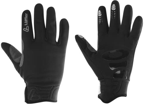 Löffler Handschuhe Handschuhe WS Warm - Softshell-Gore-Tex-Schwarz