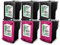 EuroPro Patronen 6X kompatibel für HP J4524 J4535 J4540 J4545 J4550 J4580 J4585 J4624 J4660 J4680 ersetzt HP 901XL CMYK