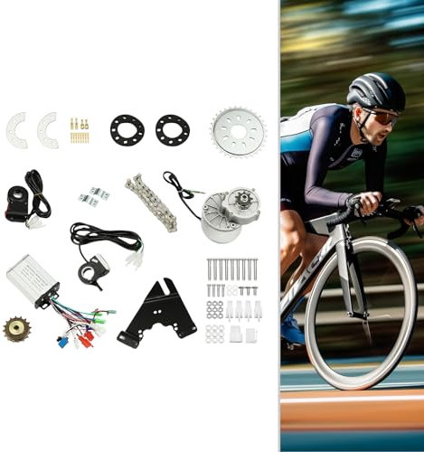 DCSYOG E-Bike Conversion Motor Kit 24V 250W Elektrofahrrad Umbausatz Fahrrad Bürstenlosen Motor Umbau Installation Kit