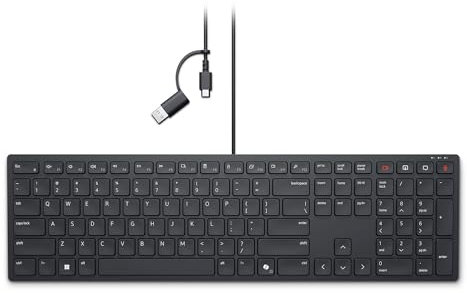 Dell kabelgebundene Tastatur für die Zusammenarbeit – KB525C