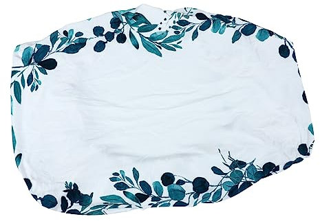 BESTonZON Bettlaken Bettlaken Für Die Wickelstation Mini Kinderbett Bettwäsche Liege Kinderbett Matratzenbezug Bettdecke Stubenwagen Sabanas para Moises De Bebe Weißes Polyester