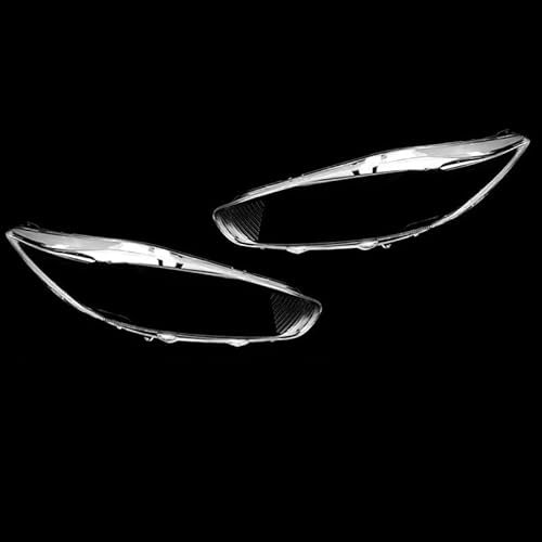 Litchscheibe Scheinwerfer Abdeckung für Ford Fiesta 2013-2015, Frontscheinwerfer Streuscheibe Linsenkappen Gehäuse Scheinwerferglas,1 Piece Left