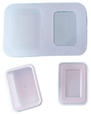 JOERBABU Silikonform, Lebensmittel-Backblech, Miniatur-Bratpfannen, Töpfe, Silikonform für die Herstellung von Schokolade, Keksen, Küche