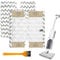 Carreuty 2Pcs Steam Mop Pads Replacement Compatible with Shark S6001UK S6002 S6003UK S6005UK S3973WM Cleaner, Cover Washable Mop Pads, Steam Pocket Mop with Microfiber Pad for Hardwood Floors