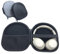 Fenmaru Headphone Bag EVA Anti-Pressure Storage Bag for JBL LIVE 500BT/ 650BTNC, Protective Case Compatible with Sony WH-XB900N/ WH-CH700N, B&O BeoPlay H9i/ H9, Bose QC35/QC25 (Black)