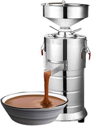 Electric Nut Butter Grinder, Stainless Steel Food Processor, 15kg/h Commercial Grinding Machine for Peanut, Almond, Coffee, Cashew, Walnut, Pumpkin Seed