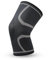 WWPMNQD Knee Support Men's and Women's Autumn and Winter Sports Badminton Running Fitness Outdoor Knitted Mountaineering Knee Pads(Gray,Size S (Single))