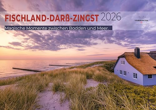 Fischland-Darß-Zingst Kalender 2026 – Ostsee Wandkalender mit 12 atemberaubenden Landschaftsbildern | DIN A3 quer | Geschenk für Natur- & Ostsee-Fans