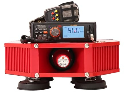 Car Speaker, 400W Outdoor Advertising Speaker with Bluetooth, Handle, Recording and Playback Support, 4 Speakers, 360° Sound