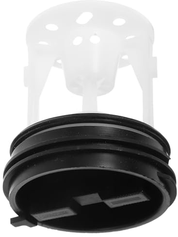 Zerodeko Bouchon de Vidange en Plastique Abs pour Machine à Laver Filtre, Joint D'étanchéité pour Tuyau D'évacuation Compatible Lave-linge Tambour