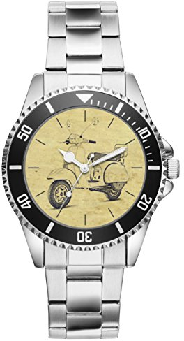 KIESENBERG Uhr 20124 Geschenk Artikel für Vespa PX Roller Fans und Fahrer