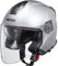 Nexo Jethelm Motorradhelm Helm Motorrad Mopedhelm Jethelm Travel 2.0 silber L, Unisex, Chopper/Cruiser, Ganzjährig, Thermoplast