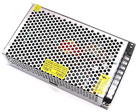 DollaTek 110V 230V AC a DC 12V 240W 20A Fuente de alimentación de Modo de Interruptor Cerrado de Voltaje Universal para cámara DCTV/Sistema de Seguridad/Tira de luz LED/Radio