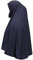 Einteiliges Amira Kopftuch mit Kinnabdeckung, Large Hijab, Lycra, dunkelblau