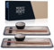 Moritz & Moritz Service à sushi pour 2 personnes - 10 pièces - Set de service à sushi avec 2 assiettes à sushi, 2 petits bols et 2 paires de baguettes