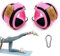 Fußschlaufen Kabelzug, 2 Stück Fußschlaufen mit D-Ringen Fußmanschetten und Karabiners, Ankle Straps für Fitness Training, Fußmanschetten kabelzug für Männer und Frauen Beinstrecker