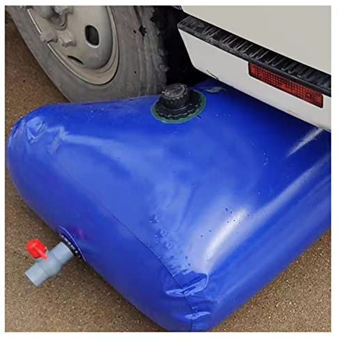 Wassersack Beutel Wasserbehälter Träger Groß Garten Wassertank 100L 500L 1000L 6000L für Camping/ Hochdruckreiniger/ LKW/ Haus/ Autoaufbereitung, Weich zusammenklappbar Wasserspeicher Blase Tasche Con