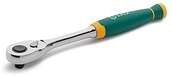 SATA 1/4-Zoll-Antrieb, 72-Zahn-Ratsche mit Griff aus zwei Materialien, ST11971G