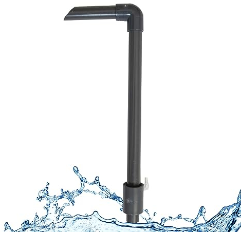 Aquarium Uplift Airlift Extrem leise Luft Fisch Garnelen Tank 20mm Rohr Für HMF Ecke Hamburg Matten Filter 30 cm