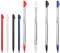 Eitonbu Lot de 8 stylets 3DS XL 8 en 1 pour Nintendo 3DS XL, stylet de rechange rétractable en métal, 2 combinaisons