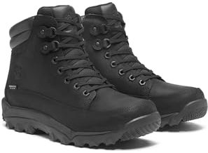 Timberland Rime Ridge Mid WP, Barca da Escursionismo Uomo, Black, 42 EU