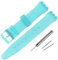 Rihahisy Bracelet de rechange en silicone pour montre, 17mm