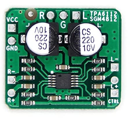 ZyfroaaQ Headphone Amplifier Board 150 MW Audio Differential Balanced TPA6112 & SGM4812 HIFI Amp Module Speaker Module