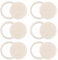 Tinoaly 6pcs Felt Washer Replacement for Breville Espresso Machine Grinders, Wool Gasket Ring Compatible with BES870, BES878, BES880, BES980, BCG820 Models Espresso Coffee Machine Accessories Part