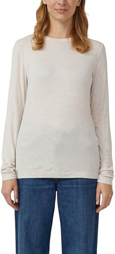 s.Oliver Feines Longsleeve aus Viskosestretch im Slim Fit