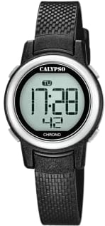 Calypso Montre pour Femme K5736/3 Digital Crush Boîtier en Plastique Multi Bracelet en Plastique Noir