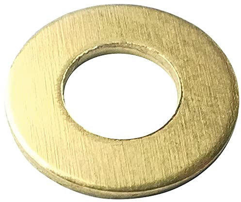 AERZETIX: 100x Arandelas planas M3 Ф7mm H0.5mm DIN125A laton C19033