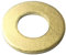 AERZETIX: 100x Arandelas planas M3 Ф7mm H0.5mm DIN125A laton C19033