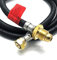 Huddersfield Gas 5 metre POL x W20 PIGTAIL CARAVAN PROPANE HOSE WITH NRV 5 YEAR WARRANTY