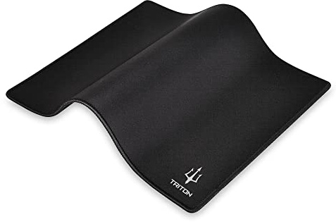 Atlantis Gaming-Mauspad 250 x 210 mm, 2 mm dick, strukturierte Oberfläche für mehr Kontrolle mit hoher Präzision, rutschfeste Unterseite aus Gummi, P002-GP25-C