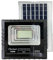 GC GLOBALCOMMERCE Projecteur LED SMD 100 W Panneau Solaire Énergie Crépusculaire Télécommande Dr
