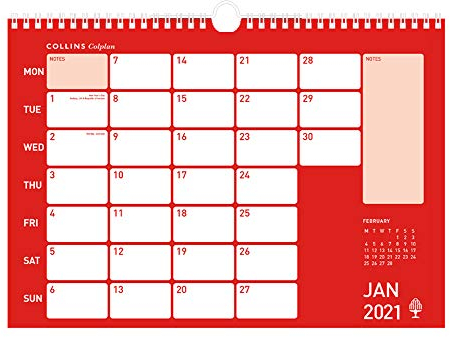 Collins Colplan CMCA4-21 CMC 2021 Memo Kalender A4