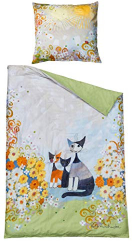 Rosina Wachtmeister Bettwäsche - Mako Satin - Con Nonna 155x200cm 80x80cm / Übergröße